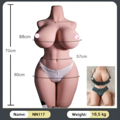 kf S7d1f2bc034c3433288ce3ef726e058592 Big Breasts Male Masturbator Half Sex Doll for Men Realistic Rubber Vagina Sexy Torso Sexdolll Real