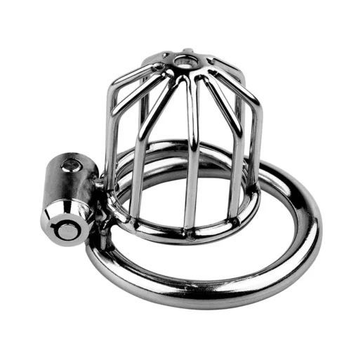 kf S7d99cb84cea14b619ce6eda173374d88u Man Metal Chastity Lock Bound to Prevent Cheating Penis Cage Wear it Outside Cock Cage with