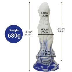 kf S88a5b73f6c4142ea9e97930b97308f33l Monster Alien Dildo Soft Silicone Huge Bad Dragon Penis Adult Sex Toy Big Dick Anal Plug