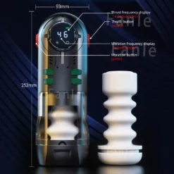 kf S8c4cfa6cd64140a7aab80c1b982786b23 Automatic Male Masturbator Cup Telescopic Sucking Heated Pussy Blowjob Machine Thrusting Vibration Masturbation Sex Toy for