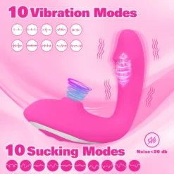 kf S90cb58cf12554169a92c24b274da9d280 Sucking Vibrator For Women G Spot Dual Dildo Vibrator Clit Sucker Clitoris Stimulator Female Wireless Vibrator