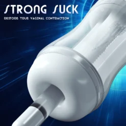 kf S9b110b995f7e47c8b1cb9a7eb171c221c Automatic Sucking Male Masturbator Vibration Blowjob Machine Masturbation Cup Pocket Pussy Penis Pump SexToy Adult Goods