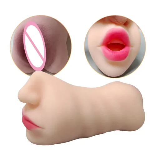 kf Sa0b2ebdfd79d425db788013d7b9ac9b9N 2022 New Real Pussy Vagina Sex Doll For Men Masturbator For Man Vagina Dual Channels Masturbator