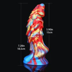 kf Sa24a2582ae544b7d991a7278b258718cf Monster Dildo Realistic Huge Penis Suction Cup Dildos Adult Sex Toys For Women Couples Big Dragon scaled