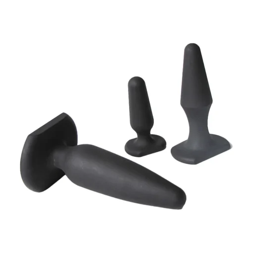 kf Sa56bfbea2ff34e8db640ed76c0dedd87E S M L Silicone Plug Anal Butt Plug Beginner Anal Stimulation Trainer Male Women Trrainer Anal