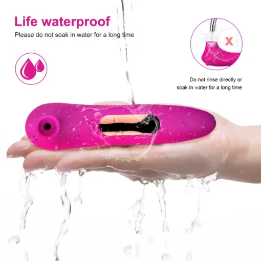 kf Sa65bcf827ceb4875b6ad590974a38813Y Powerful Sucking Dildo Vibrator Female Clit Clitoris Sucker Vacuum Stimulator G Spot Vibrating Adults Goods Sex