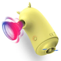 kf Saa17199c08a5467d98e45508c9dff1e0Y Pussy Licking Toy Clitoris Sucker 2 in 1 Oral Tongue Clitoris Stimulator Nipple Clit Sucker Vibrator