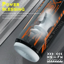 kf Sab34549bbc01485caa80aa85ae828629k Automatic Thrust Sucking Male Masturbator Vaginal Suction Telescopic Vibrator Sex Toy for Men Masturbation Cup Blowjob