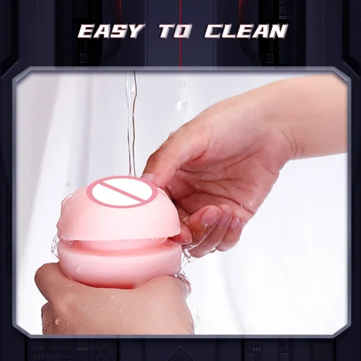 kf Sabf009fe4077493496d9b0cf762ad4a2u Male Masturbator Cup Realistic Vaginal Anus Dual Channel Vacuum Sucking Blowjob Pocket Masturbation Sex Toy for