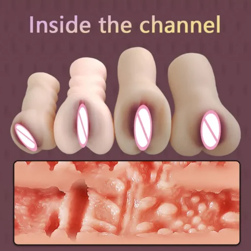 kf Sb1580d309a754ce5935e34bf8b4f0b2fl TPE Pussy Sex Toys For Men Real Artificial Vagina Male Masturbator Realistic Anal Adult Product Male