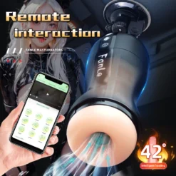 kf Sb9ce90e8779642bfa0a9a2f0e11a5451c Bluetooth Automatic Male Masturbator Cup Blowjob Sucking Heated Pussy Sex Machine for Men APP Remote Control