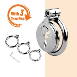 kf Sbb4f3d195b0d436eaf3c2bac2b2d8303J Penis Lock with 3 Snap Ring Men s Bound to Prevent Cheating Chastity Device Penis Cage