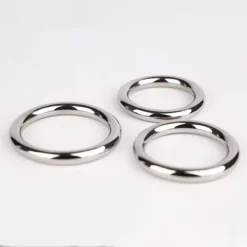 kf Sbb6dc26b78394c6ea97e1832ed67e463B Stainless Steel Metal male Cock Ring Adult Sex Scrotum Binding Ejaculation Delay Device Glans Erection Sperm