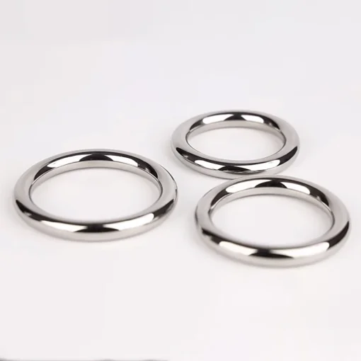 kf Sbb6dc26b78394c6ea97e1832ed67e463B Stainless Steel Metal male Cock Ring Adult Sex Scrotum Binding Ejaculation Delay Device Glans Erection Sperm