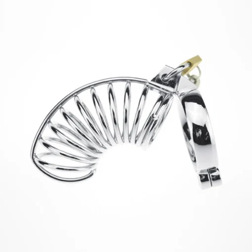 kf Sc1cce233595b46c2a1f911bb4bc0415bW with 3 Snap Ring Sex Toys Men Stainless Steel Metal CB Chastity Lock Penis Bondage Chastity