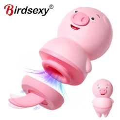 kf Sc38235b6d2594aea878d9809e19c0a3dN Female Tongue Licking Clitoris Sucking Vibrators Piggy G Spot Vagina Massager Vacuum Stimulator Sex Toys for