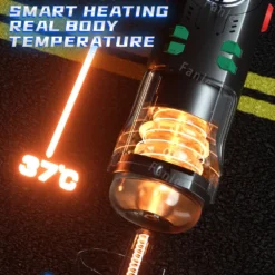 kf Sc567e1e380994dbc834e95d3719685ebI Male Masturbator Cup Automatic Telescopic Sucking Vibrating Masturbation Machine Heated Pusssy Blowjob Adult Sex Toys for