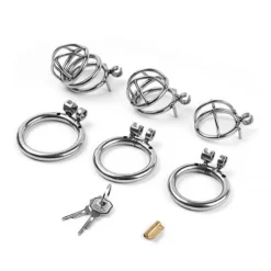 kf Sc5ff3bec14c24671a27844d805537817G Metal Stainless Steel Chastity Lock Male SM Sex Devices Supplies Adult Penis Lock Bound to Prevent