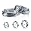 kf Sc91886f812f9453ea8e9d2ce67154c07i Male Stainless Steel Metal Sperm Locking Ring Scrotal Restraint Ejaculation Delay Ring Adult Sex Toys Penis