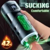 kf Scae091b41a6441d4a9e3f3a8bef422c6V Automatic Heated Sucking Male Vibration Blowjob Masturbation Equipment Machine Sex Toys Adult Goods for Man Masturbators