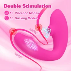 kf Sd1b1d7aad2bc43d387fefdc98d0a0e28F Sucking Vibrator For Women G Spot Dual Dildo Vibrator Clit Sucker Clitoris Stimulator Female Wireless Vibrator