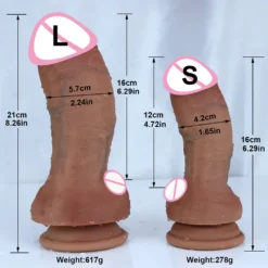 kf Sd512e2ffaea746aab366191d6cb78b2cn Realistic Huge Dildo With Strong Suction Fantasy Anal Massage Butt Plug Vaginal Stimulate Large Penis Female