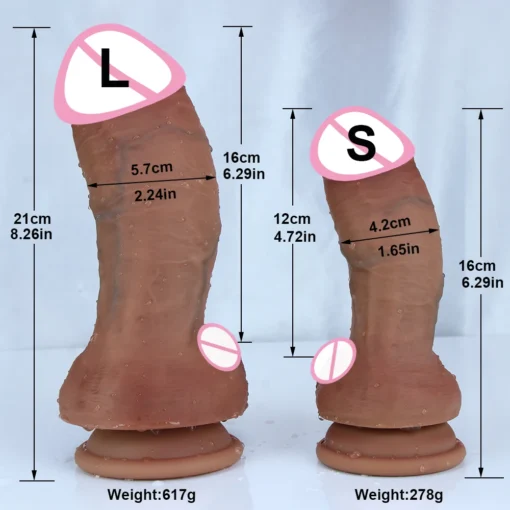 kf Sd512e2ffaea746aab366191d6cb78b2cn Realistic Huge Dildo With Strong Suction Fantasy Anal Massage Butt Plug Vaginal Stimulate Large Penis Female