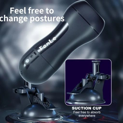 kf Sd5310054b65d4e66962fbc4db9932e2ao APP Automatic Sucking Male Masturbation Cup Vibration Heated Vagina Blowjob Masturbator Machines Sex Toys Adult Goods