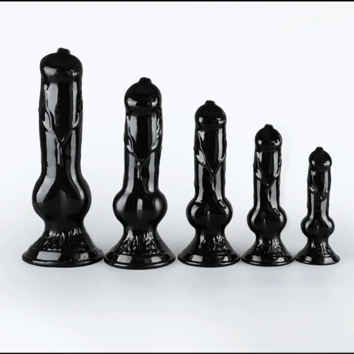 kf Sd6d3bfb6347a46b5b3a68628b4f625986 Soft Jelly Dildo Realistic Animal Penis With Suction Cup Big Dog Dick Anal Plug Adults Female