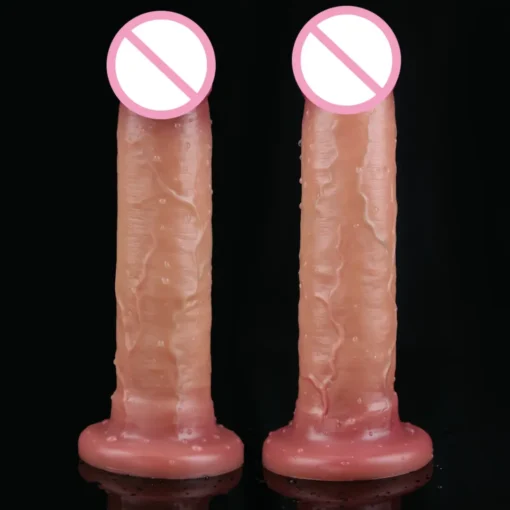 kf Sda2d208b84bb4597906df9d8b7ac1e39c Soft Silicone Penis Realistic Thick Dildo Gay Adult Sex Toy for Women Suction Cup Big Dick scaled