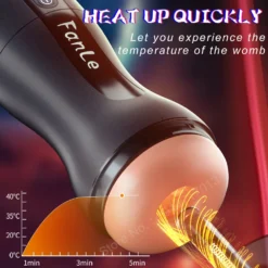 kf Sed30888cfdf44120a5475ce841d87605R Bluetooth Automatic Male Masturbator Cup Blowjob Sucking Heated Pussy Sex Machine for Men APP Remote Control