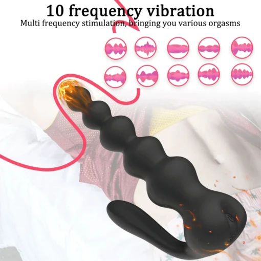 kf Sf11107dcb595463cb03608639565a60cf Wireless Remote Anal Butt Plug Wearable Vibrator Anus Plug Male Prostate Massage G Spot Dildo Adult