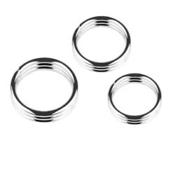 kf Sf1802b9bcb7f44339393f0edba30f82cD Male Stainless Steel Metal Sperm Locking Ring Scrotal Restraint Ejaculation Delay Ring Adult Sex Toys Penis
