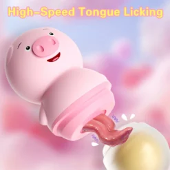 kf Sf51b11d55963458c8ca9a6924384e2c8I Female Tongue Licking Clitoris Sucking Vibrators Piggy G Spot Vagina Massager Vacuum Stimulator Sex Toys for 1