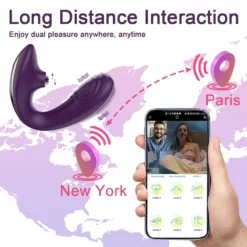 kf Sf709c5f93c4c436c97c5583264aa59358 Bluetooth Vibrator G Spot Clit Licking Virgina 17 Modes Oral Sex Tongue Dildo APP Controlled Vibrator
