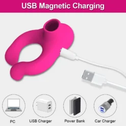 kf Sf9e709df15dd4be696177e4a9e7d20dcH Cock Rings Vibrator Sucking Penis Sleeve Penis Ring Ejaculation Time Delay Couple Sex Toys for Men