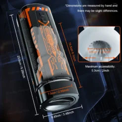 kf Sff992e0e5c964e04a8ecaeb499f954c79 Automatic Thrust Sucking Male Masturbator Vaginal Suction Telescopic Vibrator Sex Toy for Men Masturbation Cup Blowjob